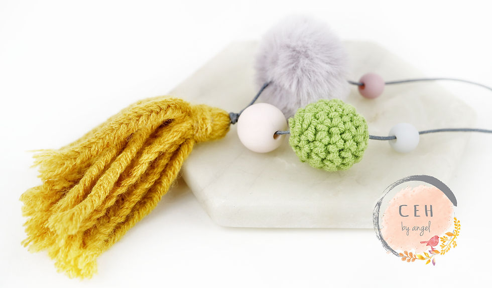 Thumbnail: Crochet Pom Pom Tassel