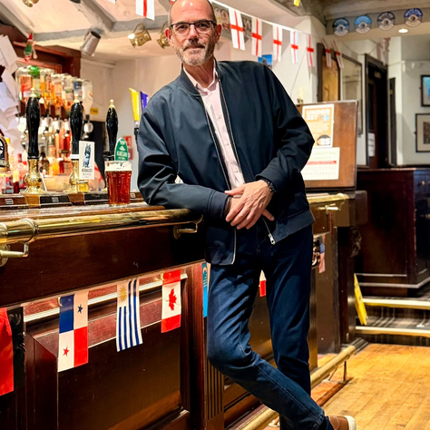 Paul Foster MP at pub