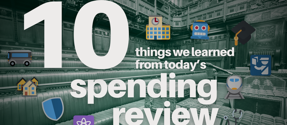 10 things we learned from today's spending review