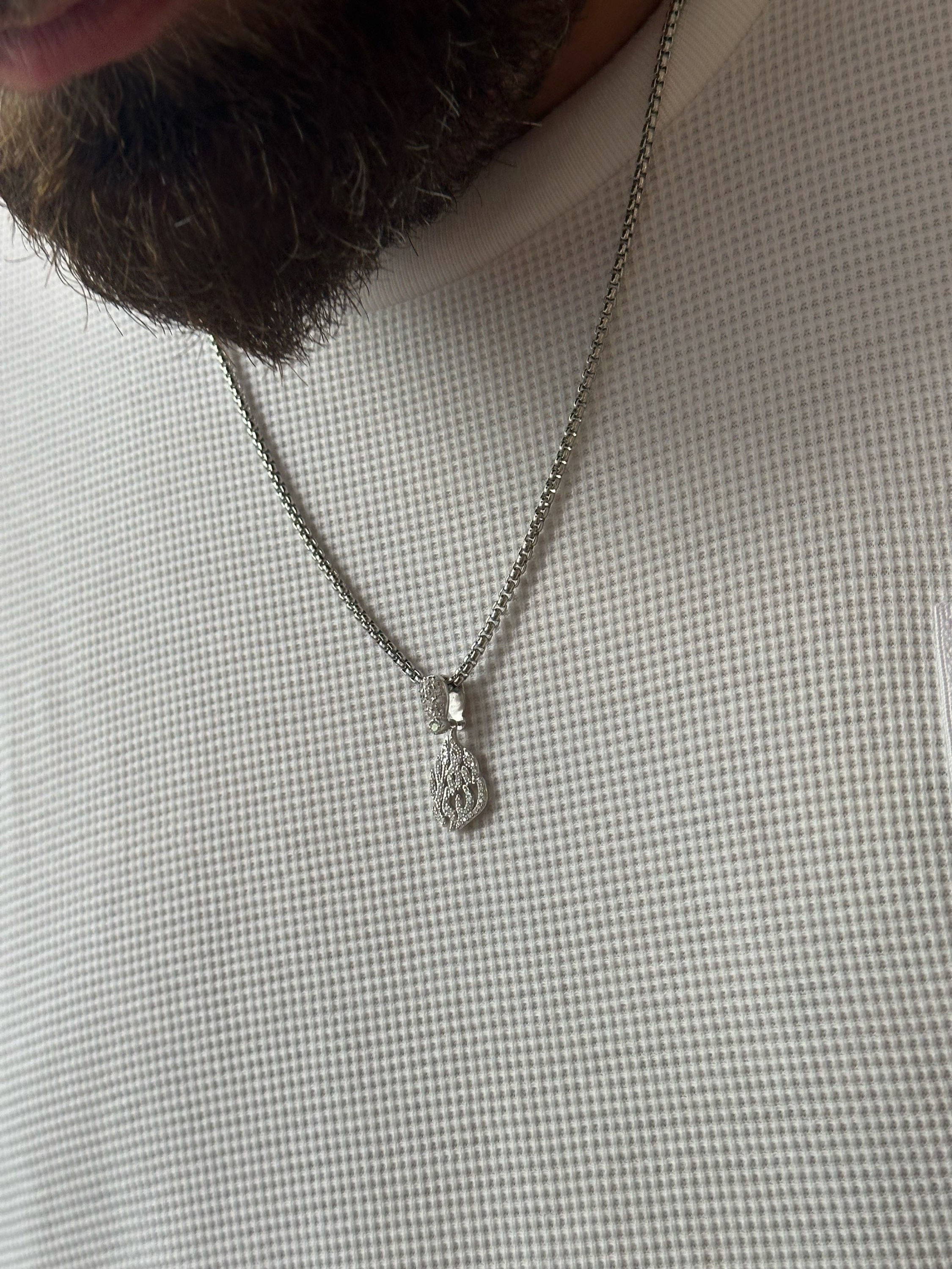 שרשרת האש שלי משובצת ניל