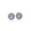 Thumbnail: Studded solitaire earrings New