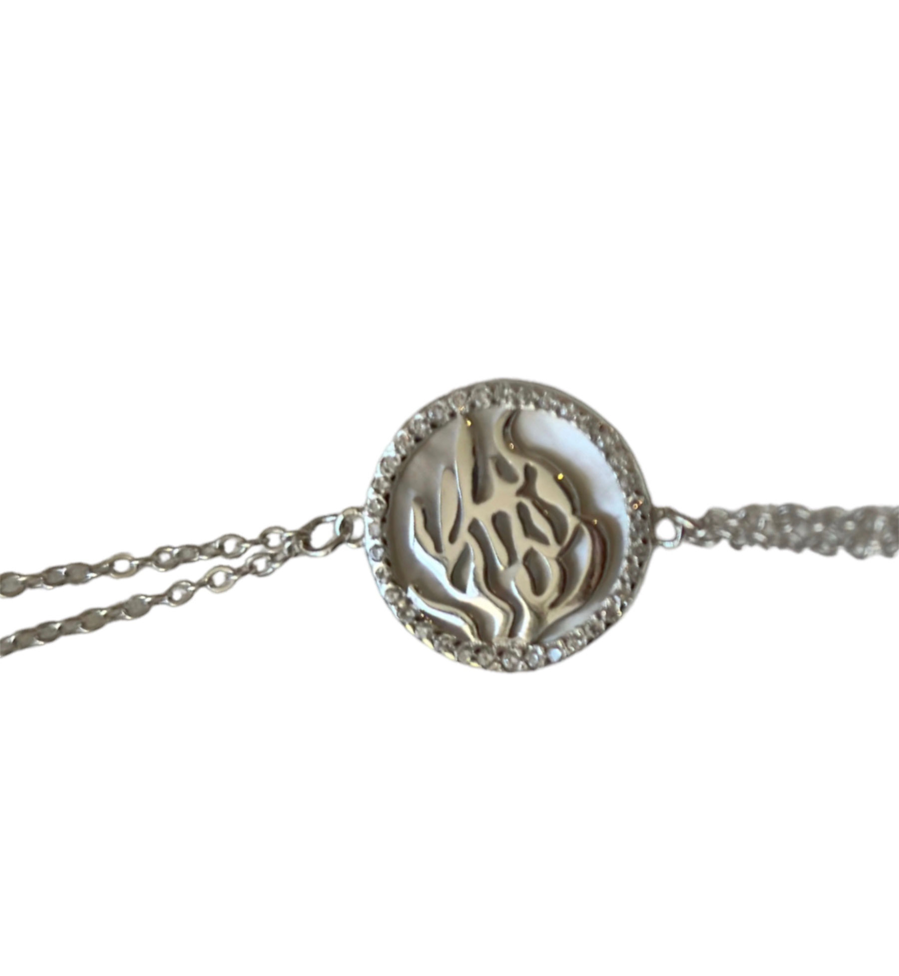 My fire shell circle bracelet