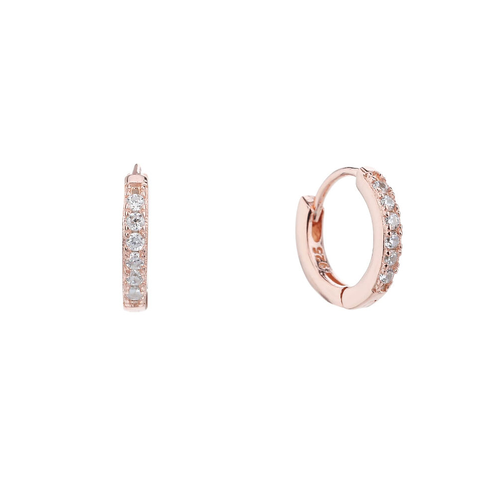 תמונה ממוזערת: עגילי חישוק אוריה- 3 גדלים 