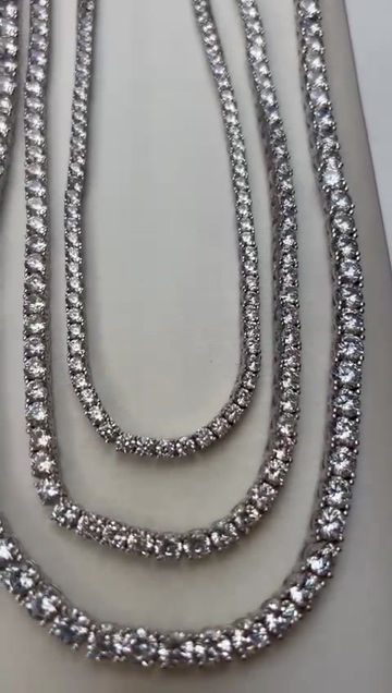 Thumbnail:  Thick tennis chain 3 sizes