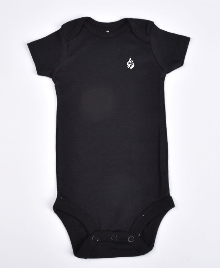 Thumbnail: Baby bodysuit embroidered by my fire