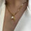 Thumbnail: שרשרת דג זהב סטיל פנינה 