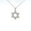 Miniature : Collier étoile de David avec zircons pour moi
