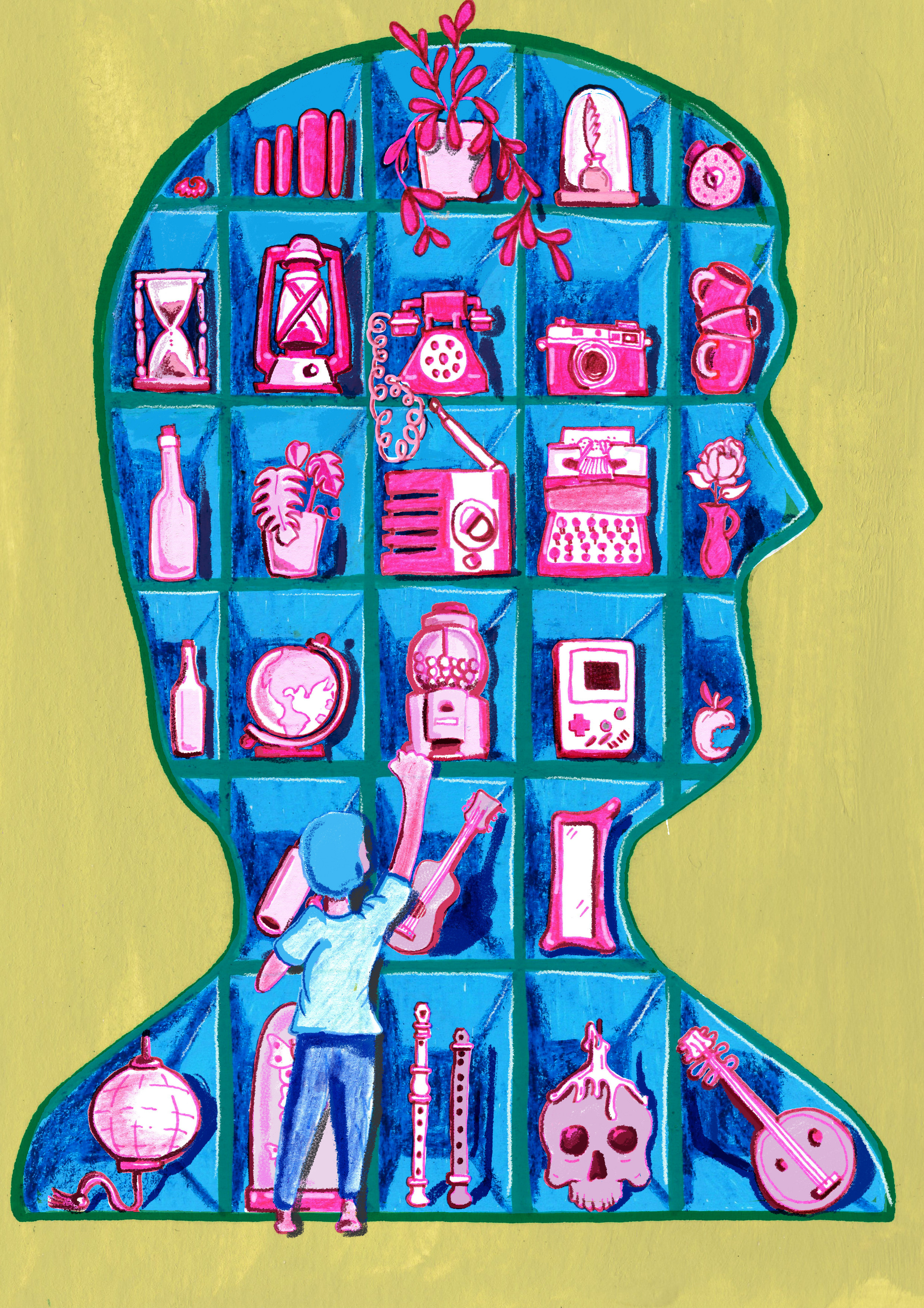 A3 Giclee Print- Clutter is good for you