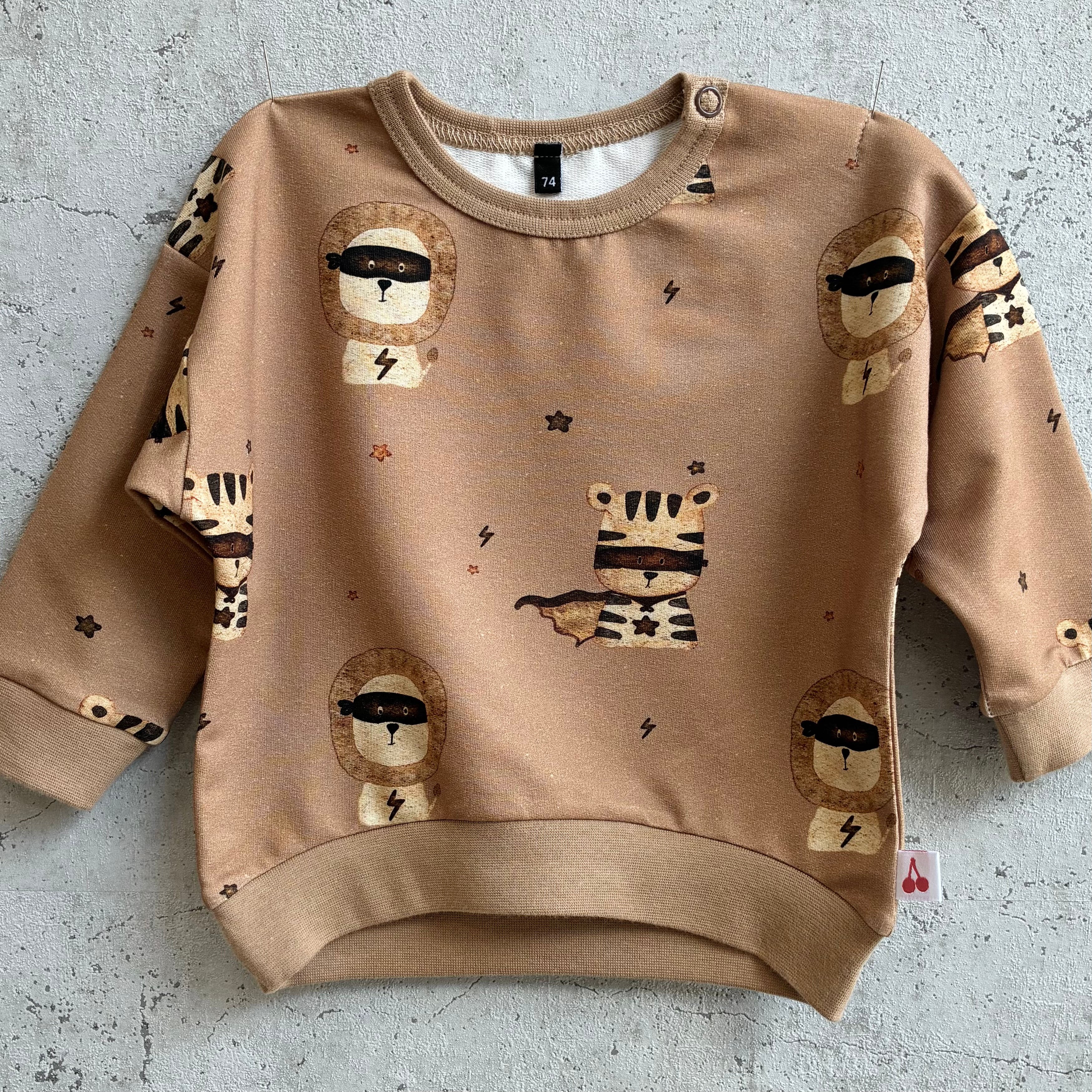 Oversize-Pullover (Bio), Größe 56-86