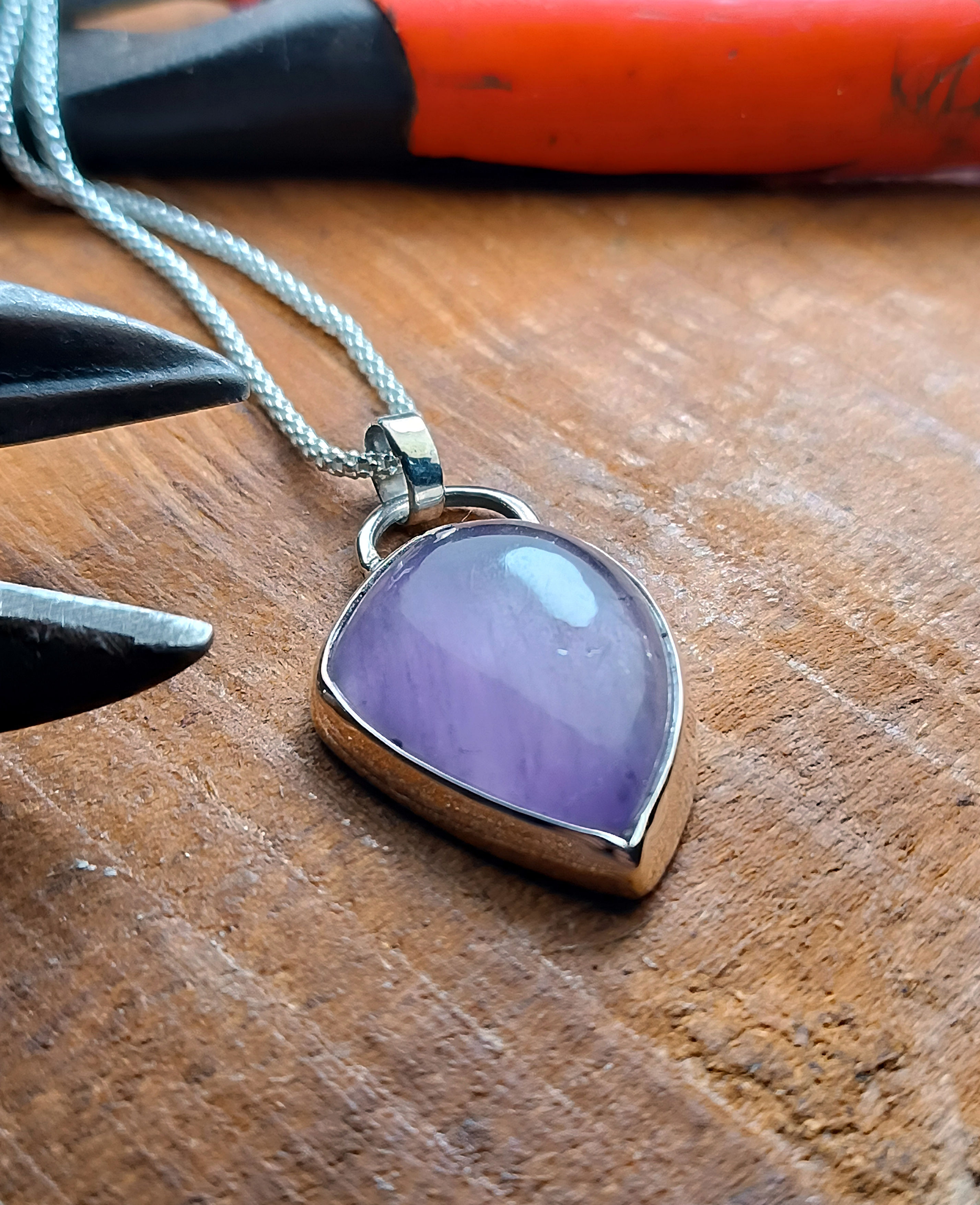 Pendant natural Amethyst