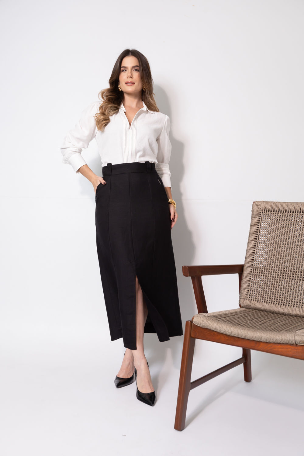 Saia Clara Arruda Linen Fresh 40185