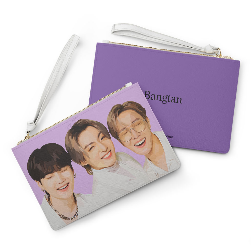 Miniatura: Clutch Bag BTS illustration MIX