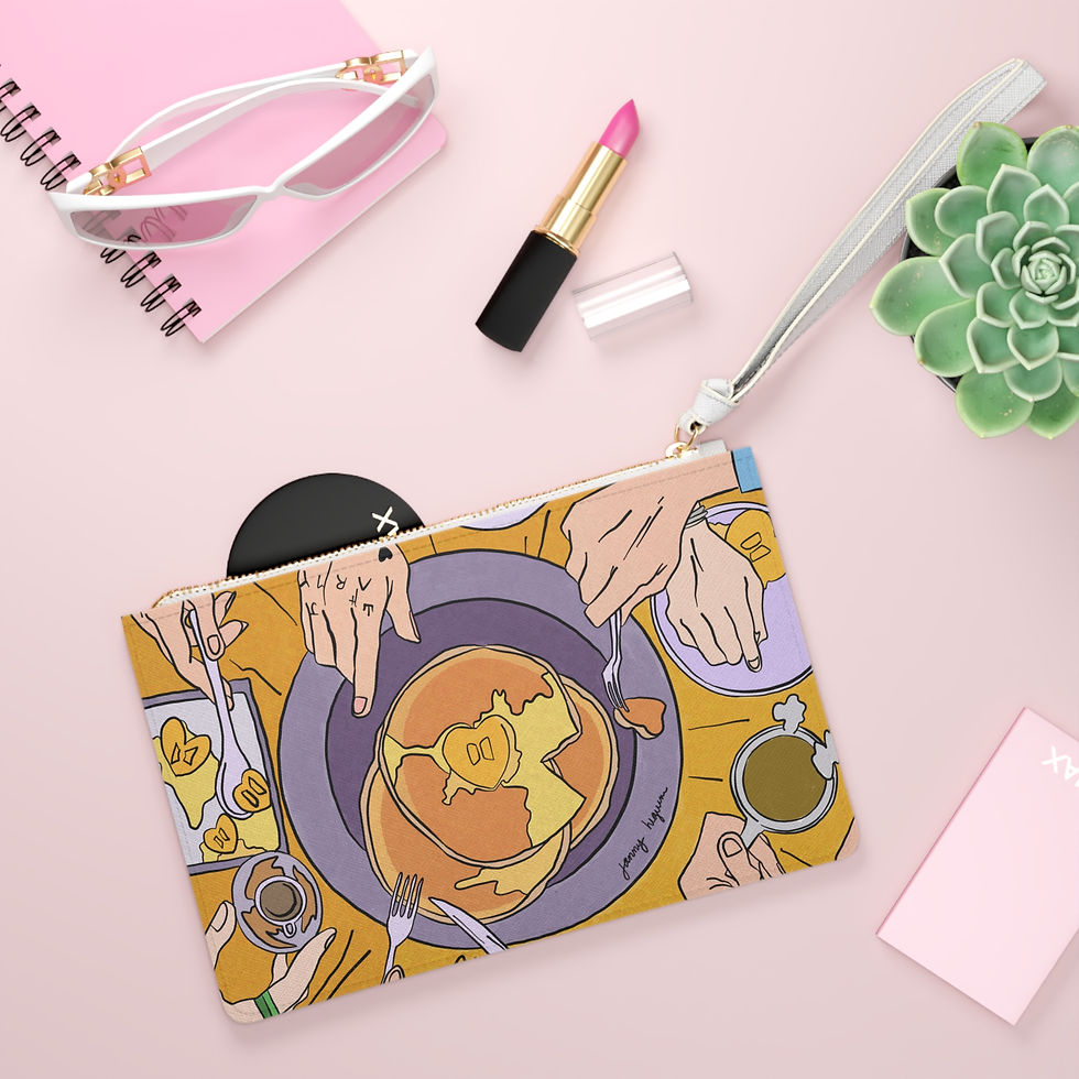 Miniatura: Clutch Bag BTS illustration MIX4