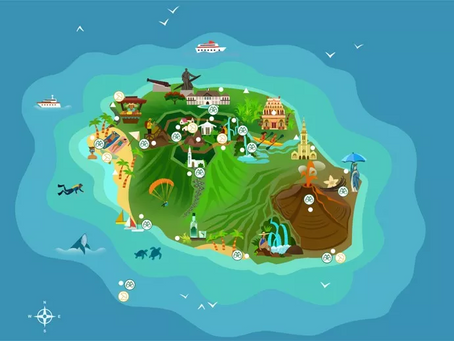 Une carte interactive de La Réunion sur le site du célèbre magazine GEO