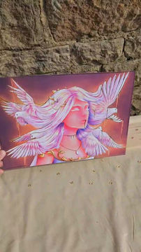 Thumbnail: Dove Gold Foil Print