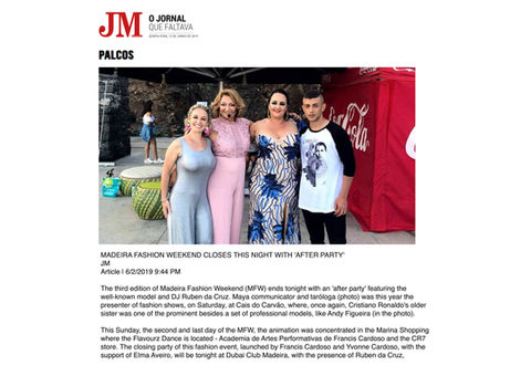 THE HOUSE OF RADHA
MADEIRA FASHION WEEKEND, PORTUGAL 2019