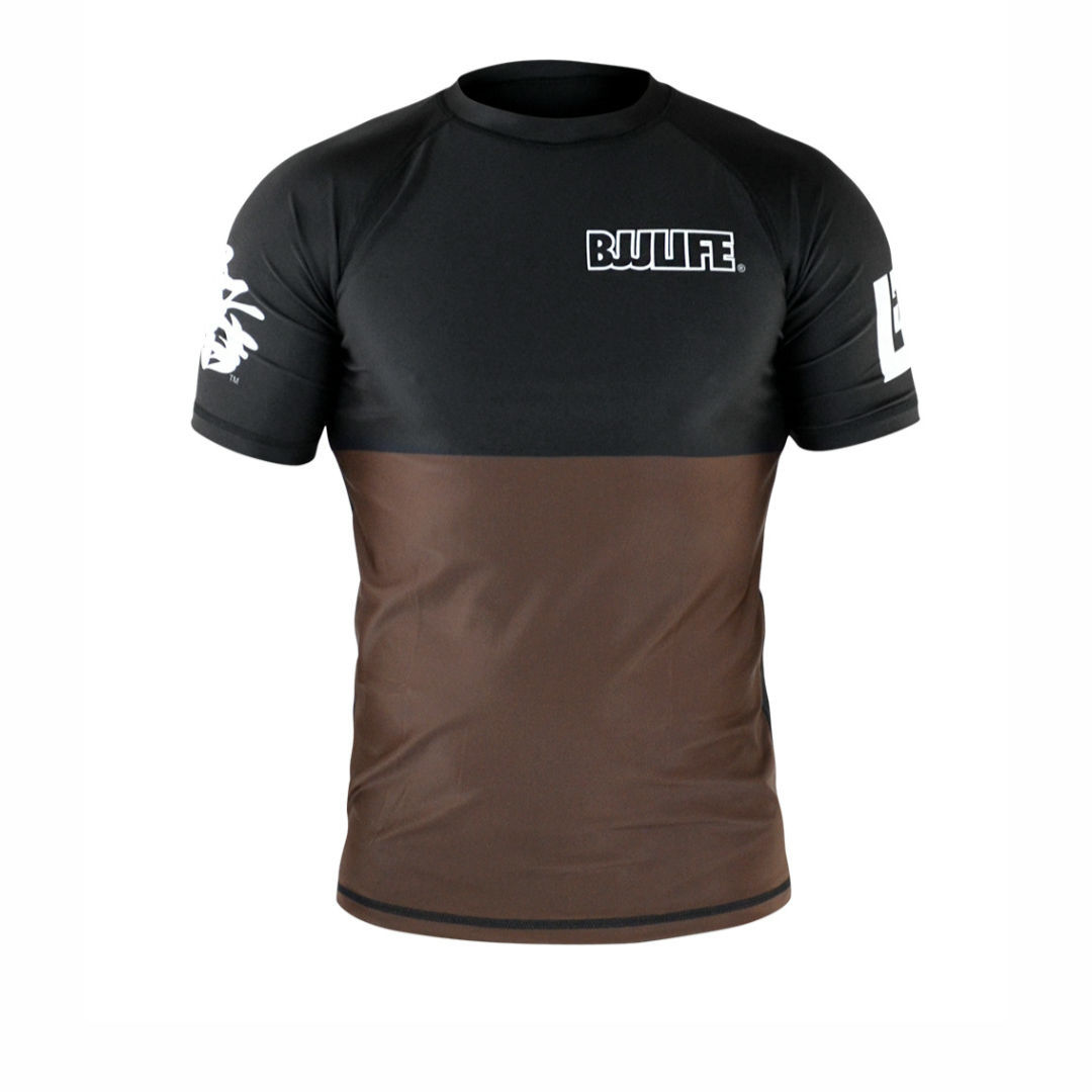 CompLite Ranked Rash guard I Brown
