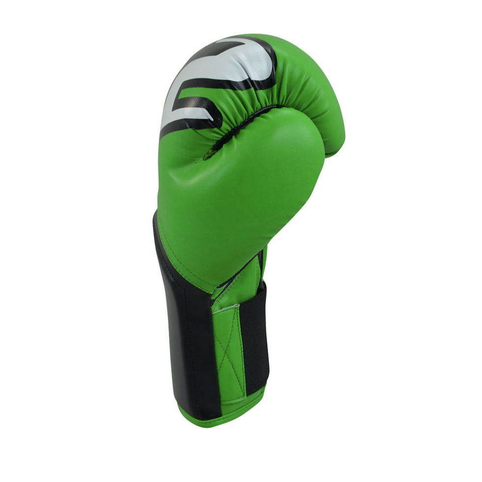 Thumbnail: C2 Turbo Boxing Gloves Black l Green 