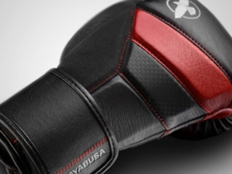 Thumbnail: Hayabusa T3 Boxing Gloves- Black & Red