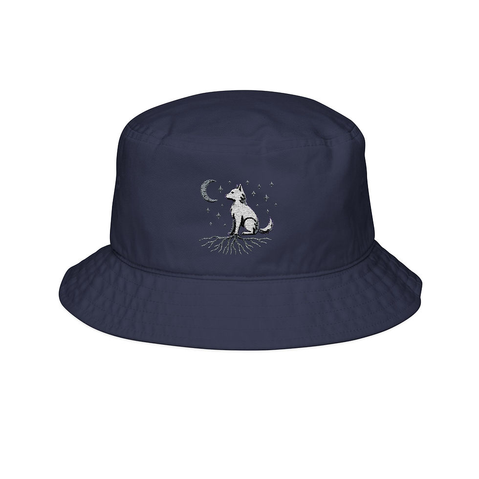 Thumbnail: Rooted Embroidered Bucket Hat