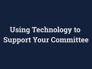 Ways Committees Can Use New Technology