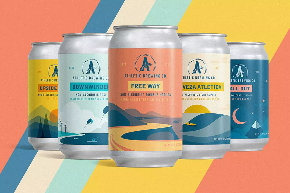 Athletic Brewing NA beers