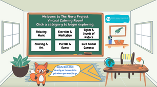 The Nora Project's Virtual Calming Room 