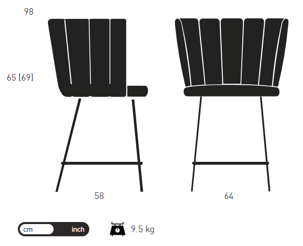 Thumbnail: Gaia | Counter chair
