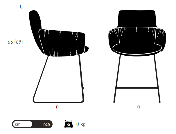 Thumbnail: Faye Casual | Counter chair