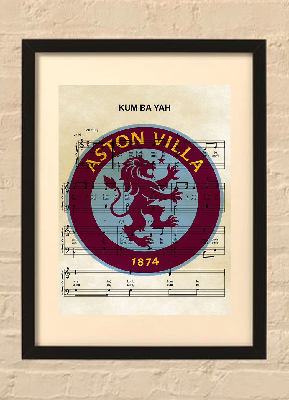Thumbnail: Football - Framed Music Prints