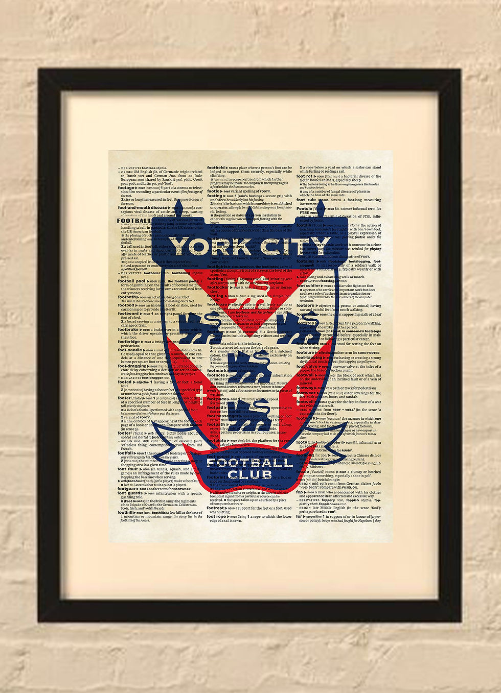 Thumbnail: Football - Framed Music Prints -W - Z