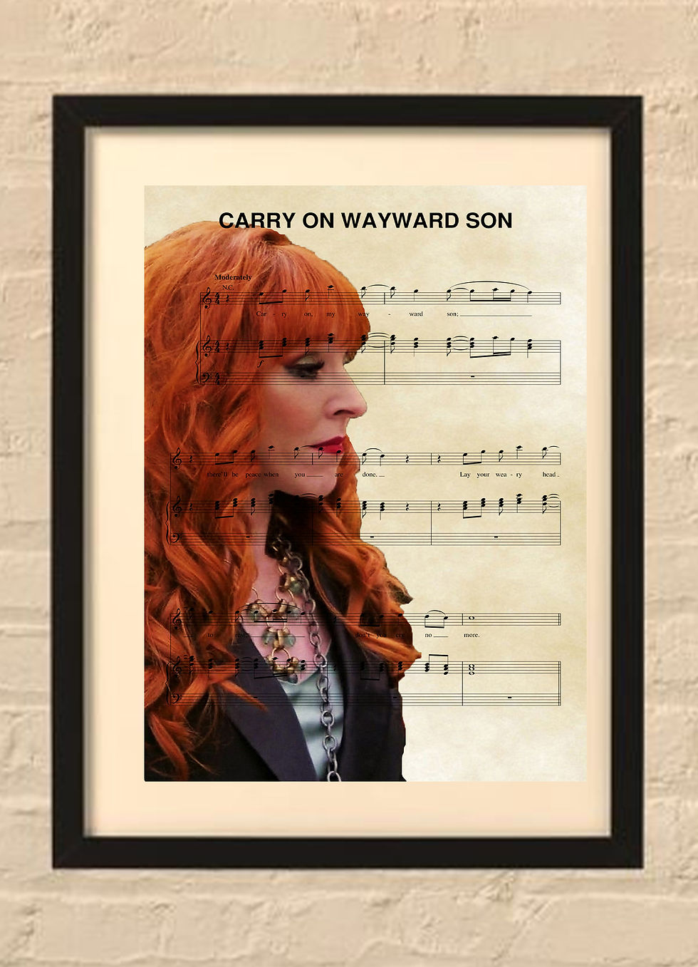 Thumbnail: Supernatural - Framed Music Prints
