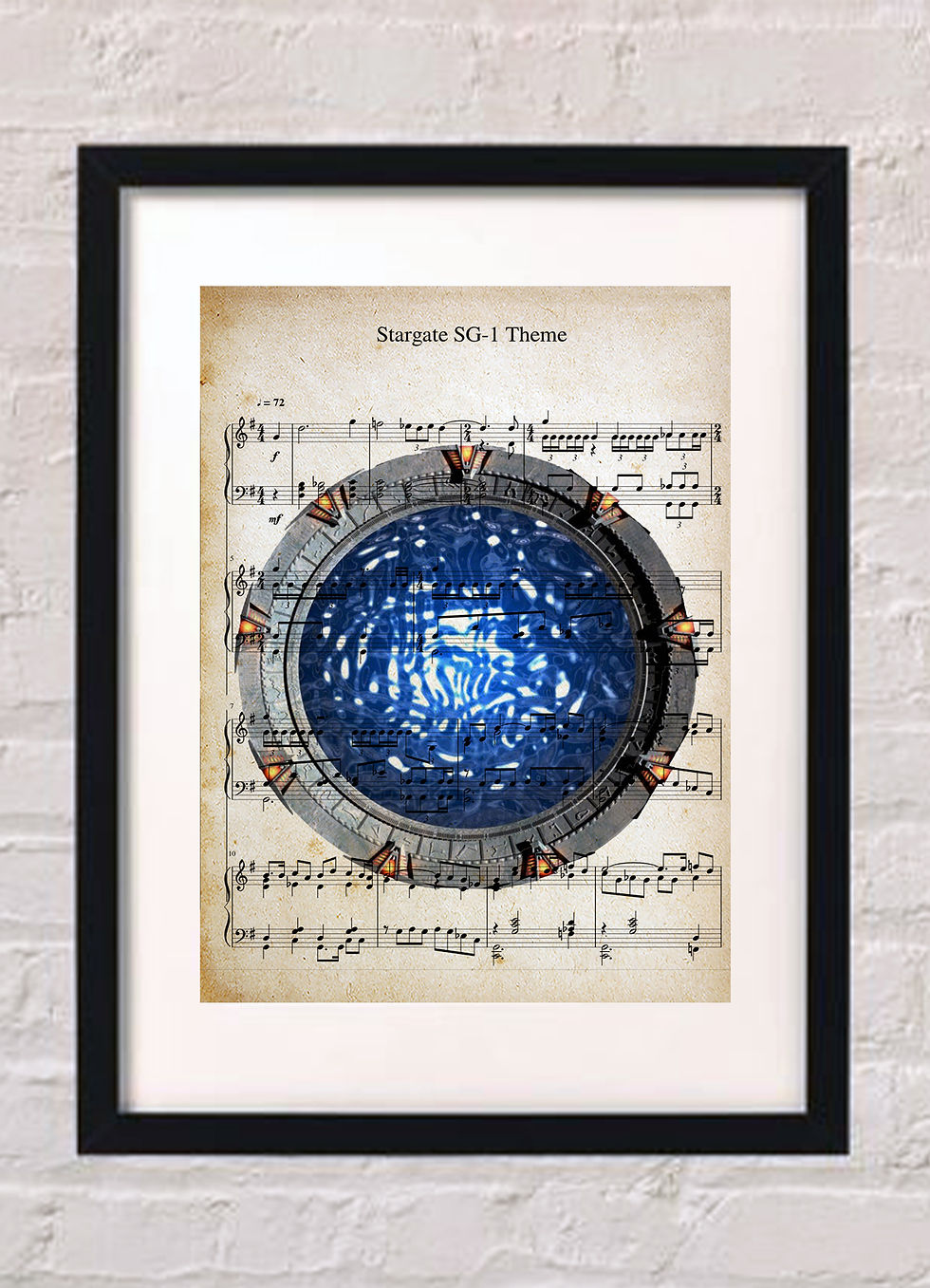 Thumbnail: TV Shows - Framed Music Prints