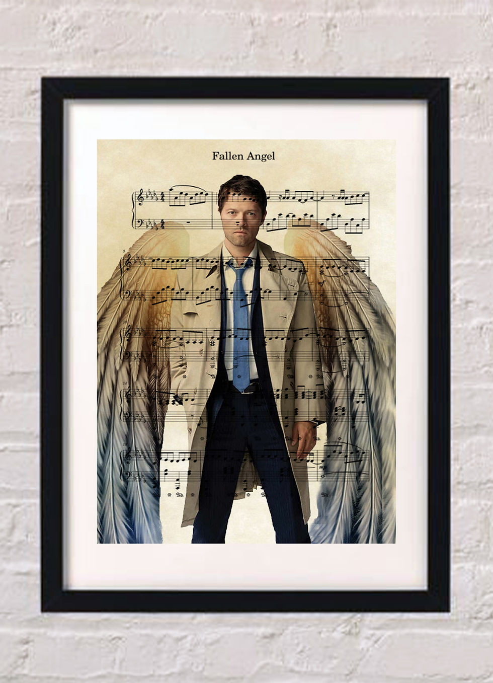 Thumbnail: Supernatural - Framed Music Prints