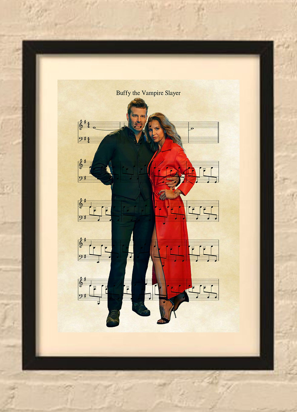 Thumbnail: Buffy & Twilight - Framed Music Prints