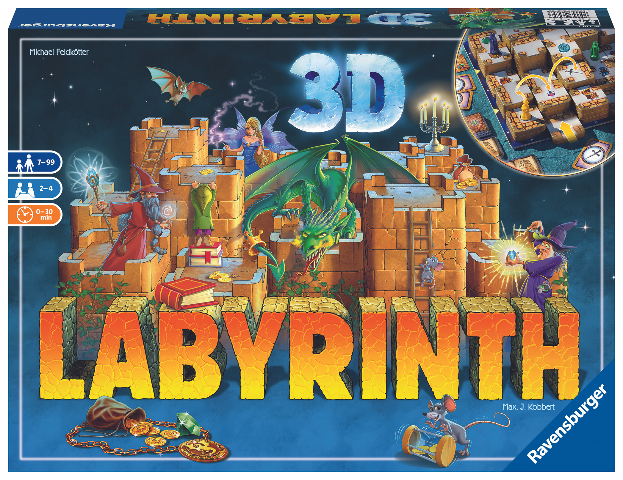 Ravensburger Игра Лабиринт 3D