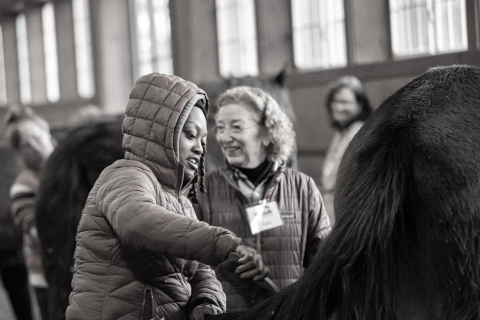 woman at weekend retreat at COMMON GROUND INC