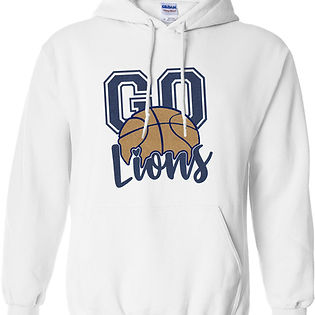 Glitter LHS Cheer Basketball Hoodie
