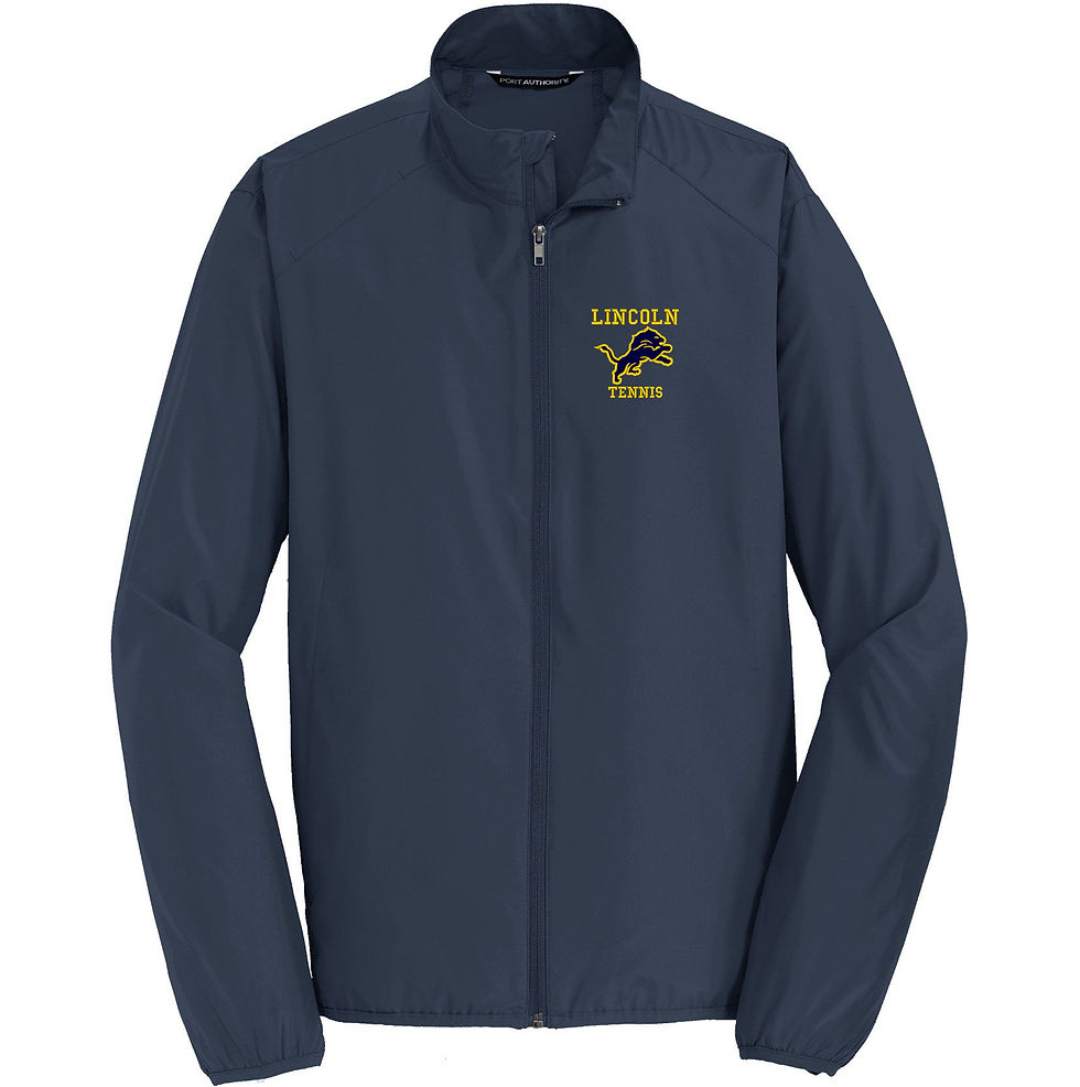 Thumbnail: Lincoln Tennis Embroidered Lightweight Jacket