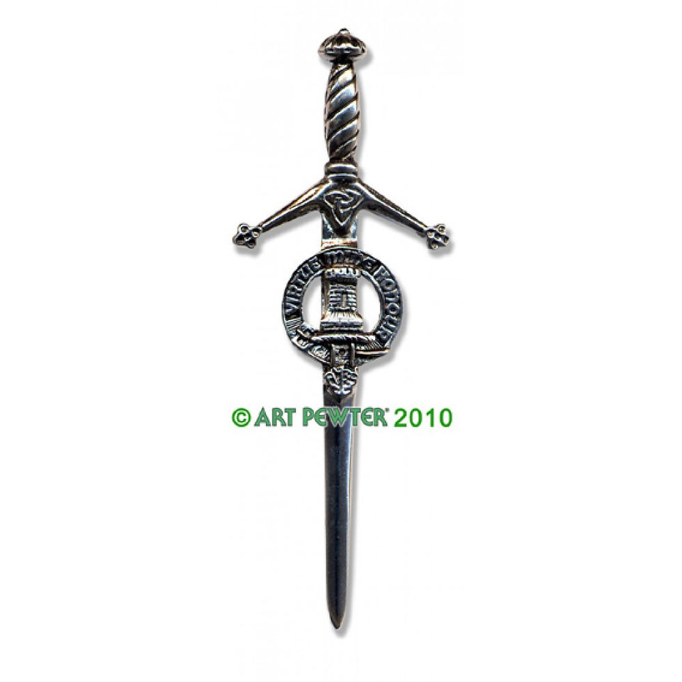Thumbnail: Clan Crest Kilt Pins M