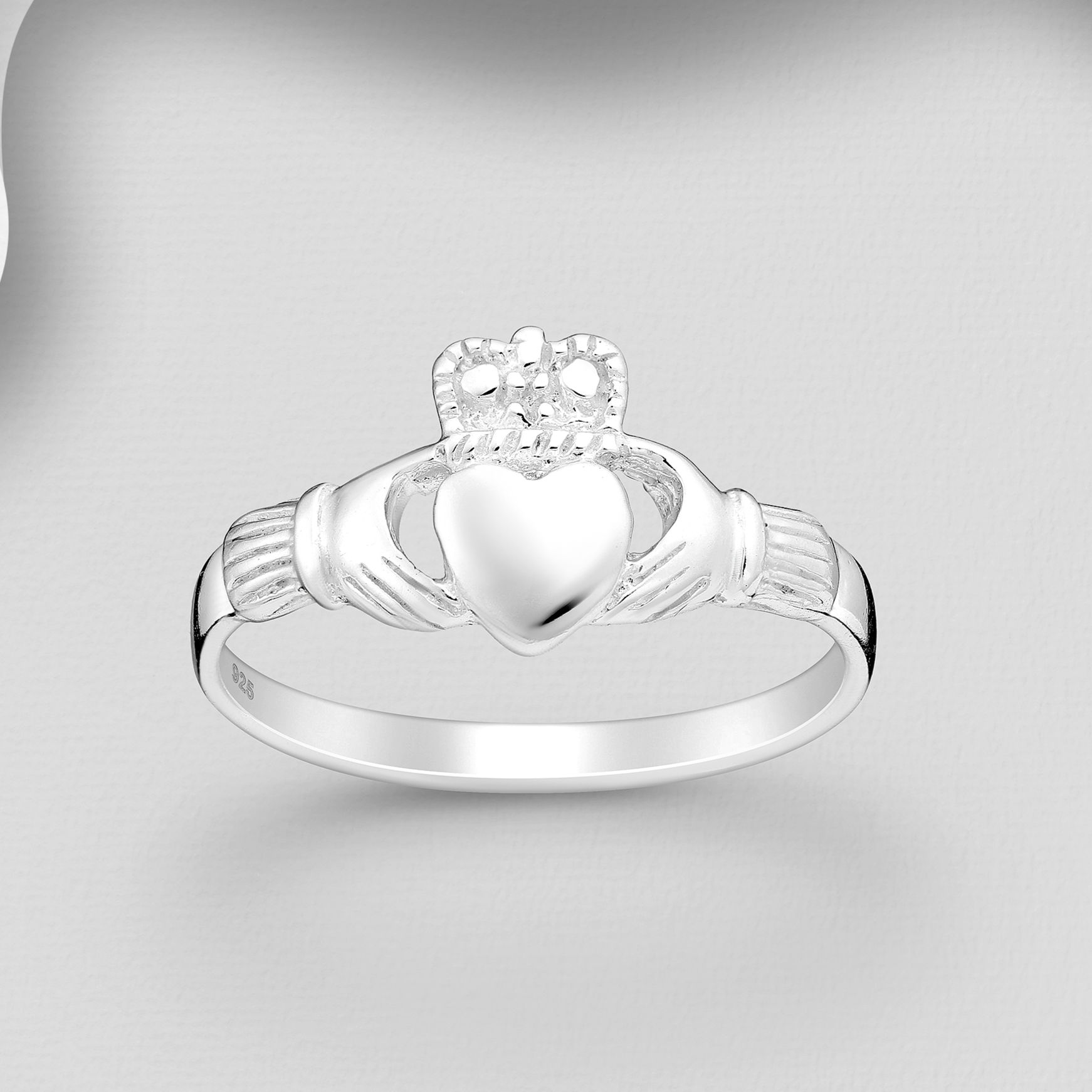 Sterling Silver Claddagh Ring