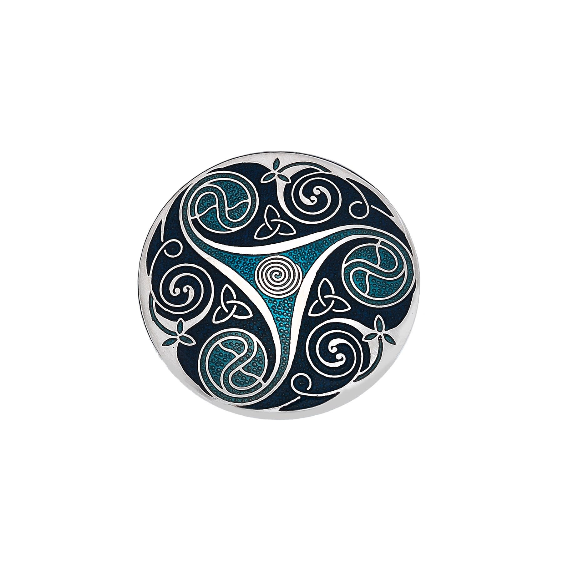 Celtic Triskele Small Brooch