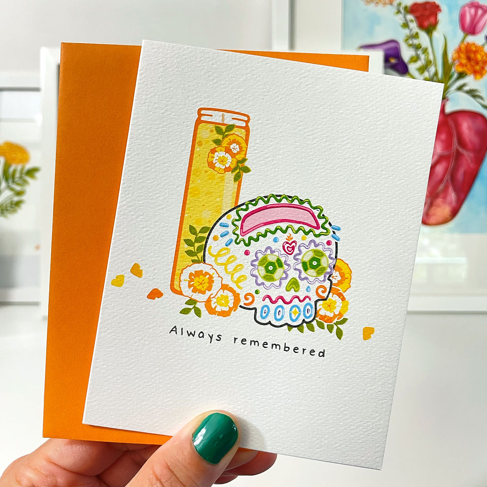 Thumbnail: ALWAYS REMEMBERED card