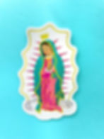 GUADALUPE glitter sticker