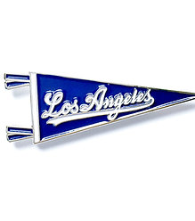 LOS ANGELES Pennant Enamel Pin