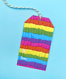 Piรฑata Gift Tag Set