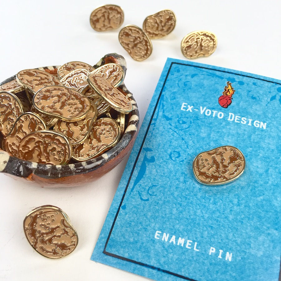 Thumbnail: FRIJOLE Bean Enamel Pin