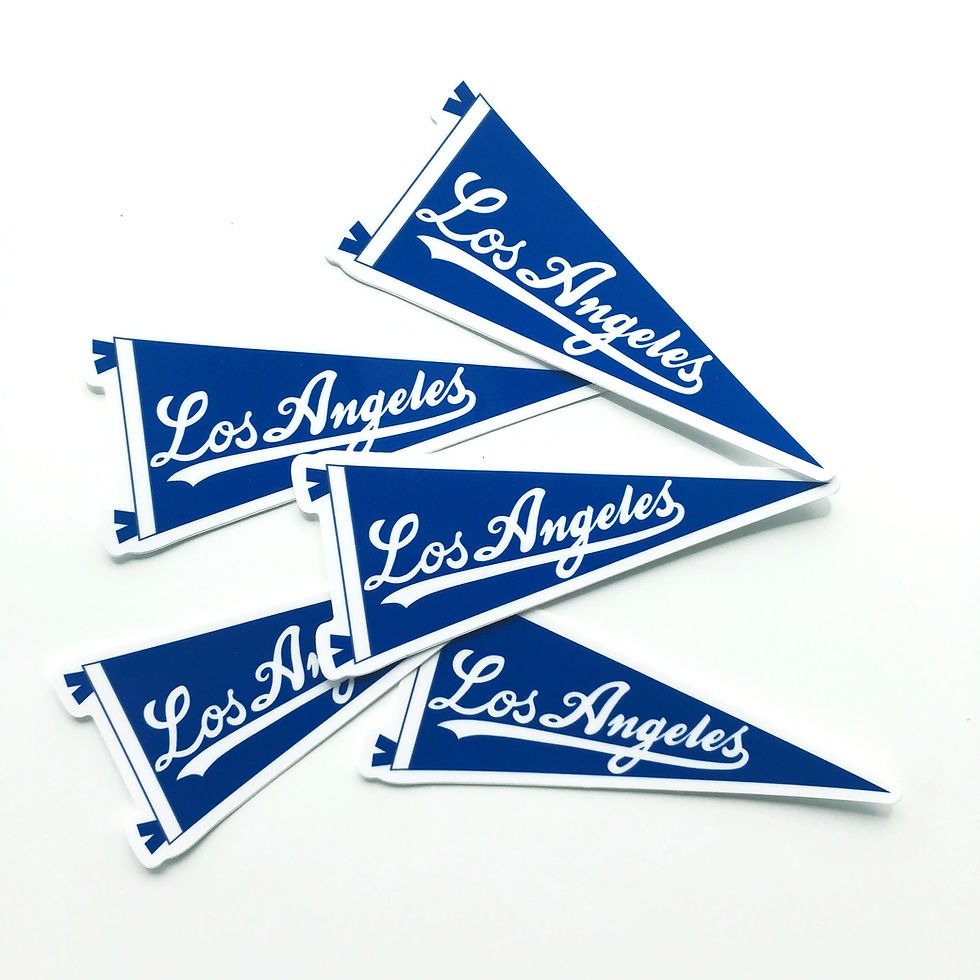 Thumbnail: LOS ANGELES, vinyl sticker