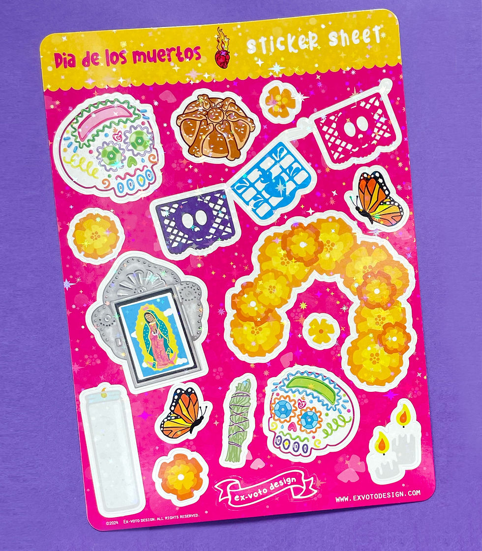 Thumbnail: DIA DE LOS MUERTOS Sheet