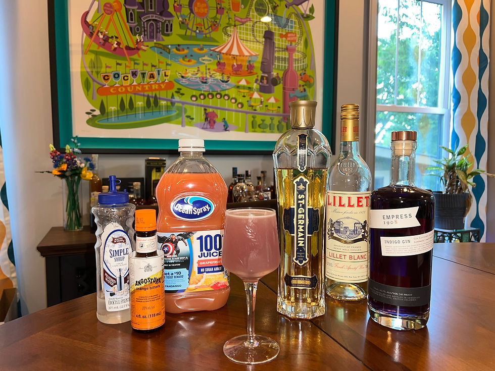 The Violet Hour 💜: A Grapefruit & Gin Dream